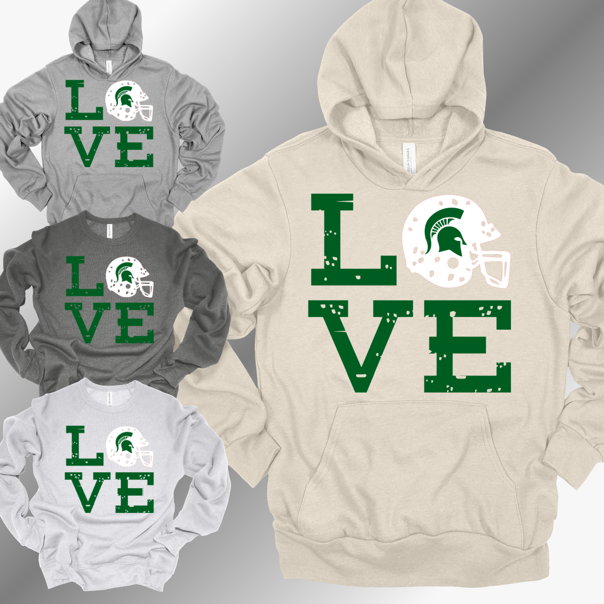 Spartans - LOVE Premium Sweatshirt
