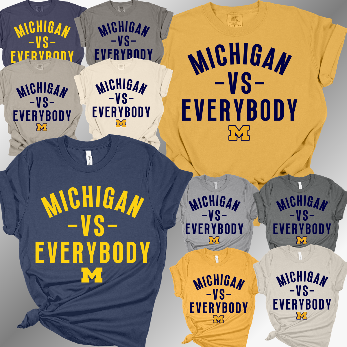 Wolverines - Michigan Vs. Everybody Tee