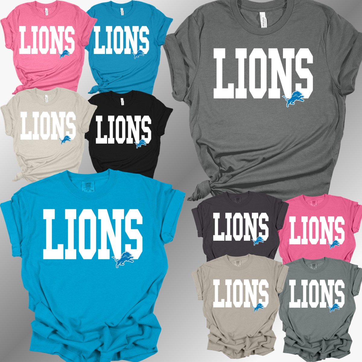 Detroit Football - Varsity Logo Tee