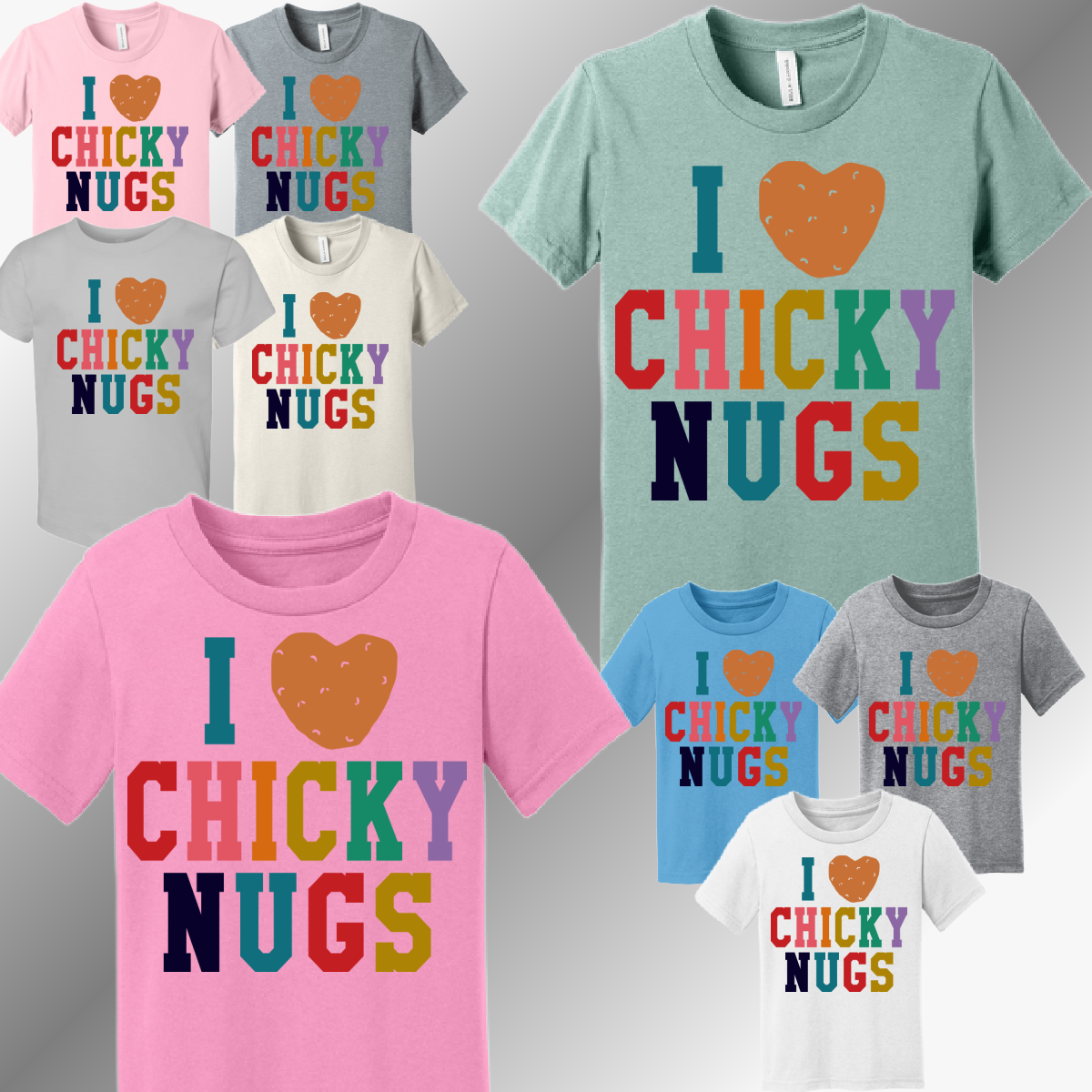 I π Chicky Nugs Tee (Youth)