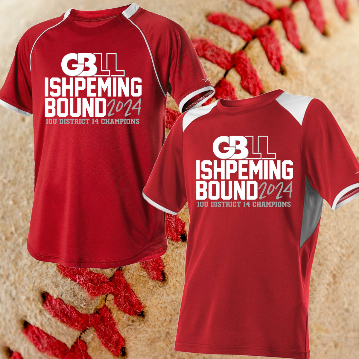 2024 GBLL 10U District Champs - Dri Fit Jersey Tees (Youth)
