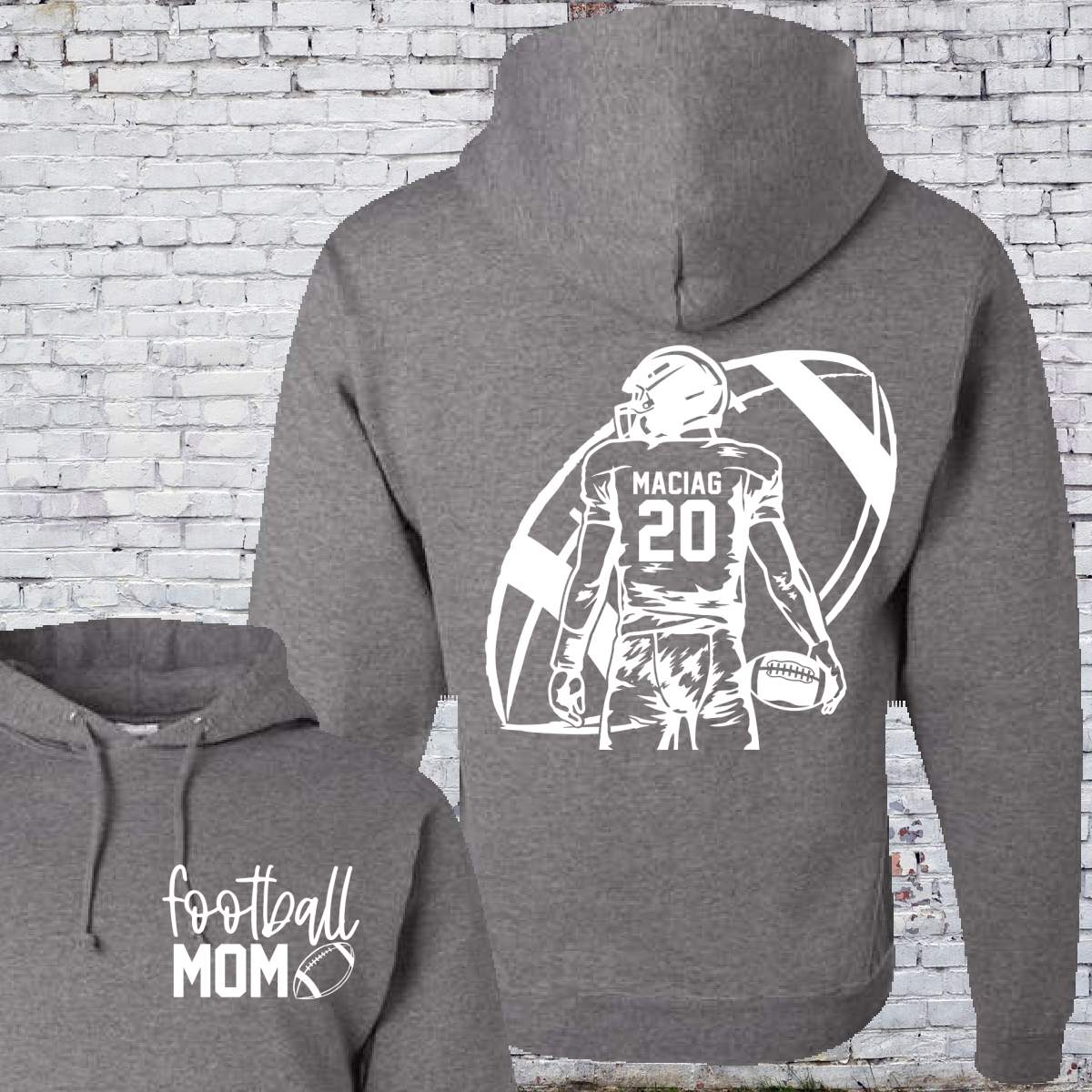 Football Player - CUSTOMIZABLE (Adult) - MADE TO ORDER/TWO WEEKS