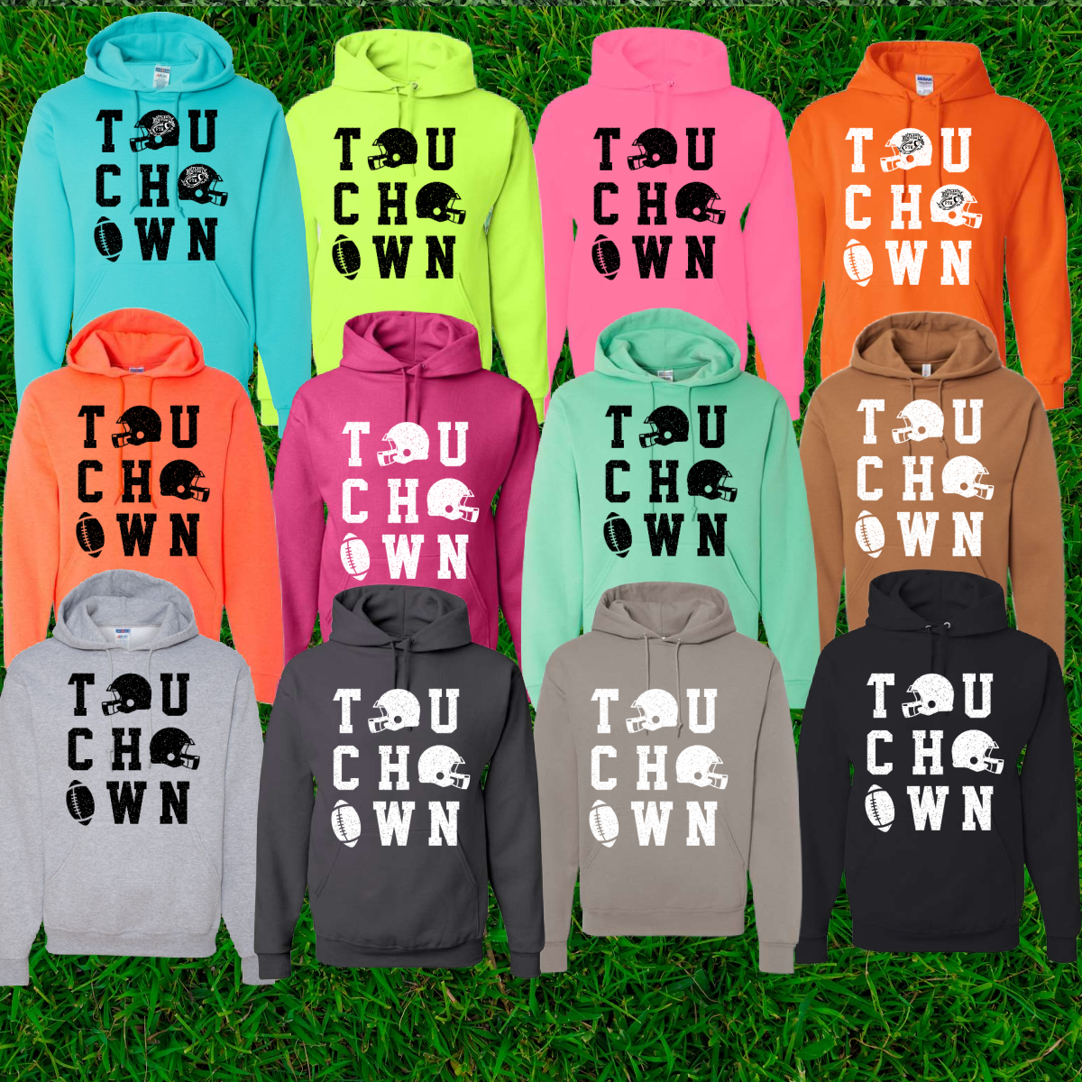 FTH Football - Touchdown Hoodie (Adult) - MADE TO ORDER/TWO WEEKS