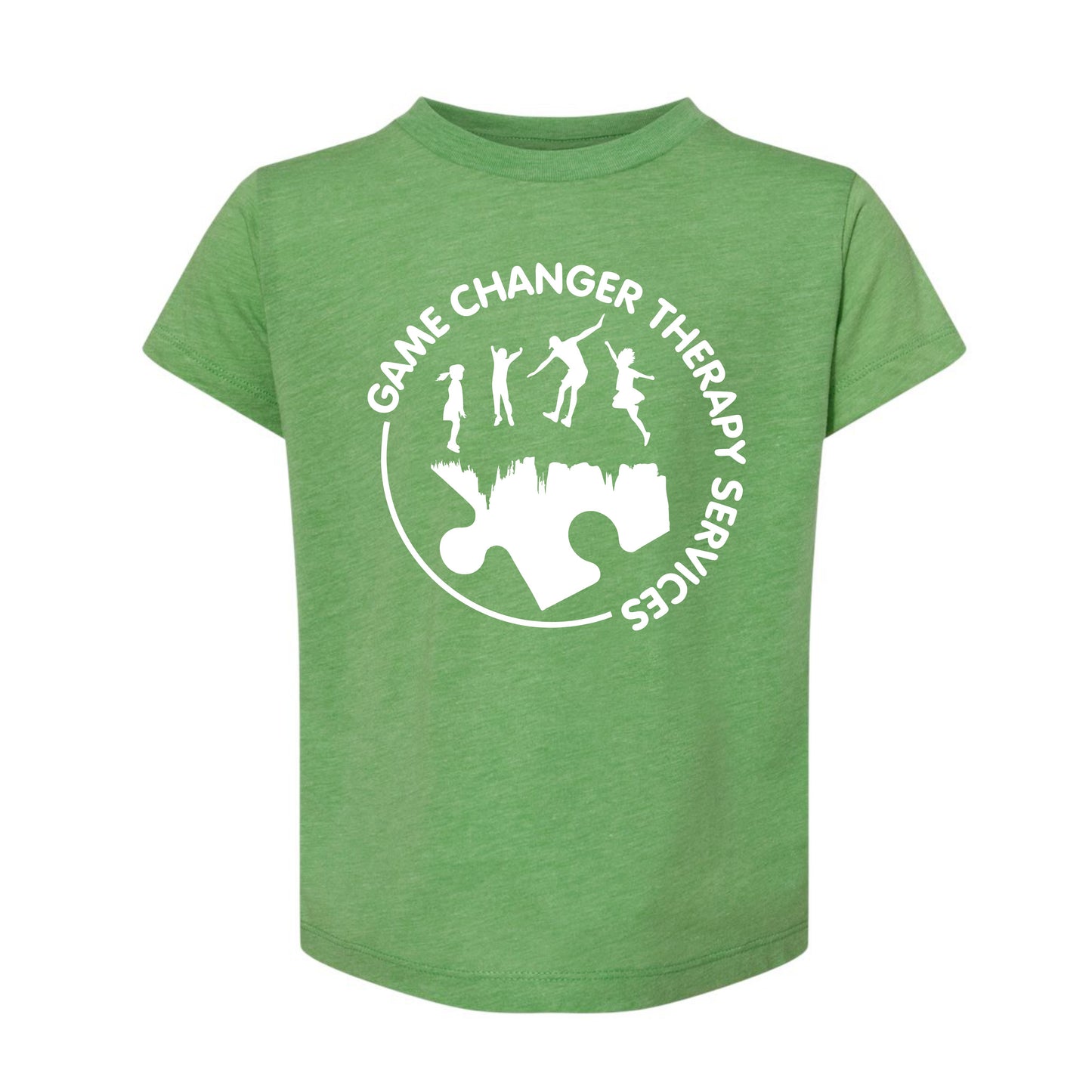 Game Changer Therapy Services Short Sleeve Tee YOUTH SIZES - White Logo