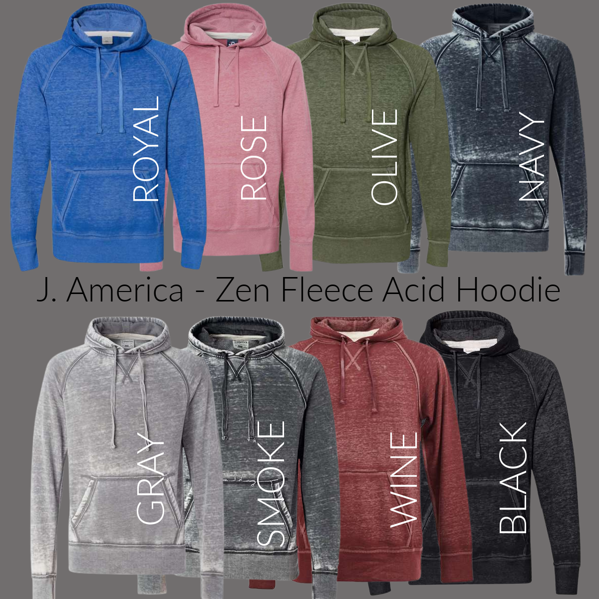 Soccer Mama (Black & White) - Zen Fleece Hoodie - MADE TO ORDER/TWO WEEKS