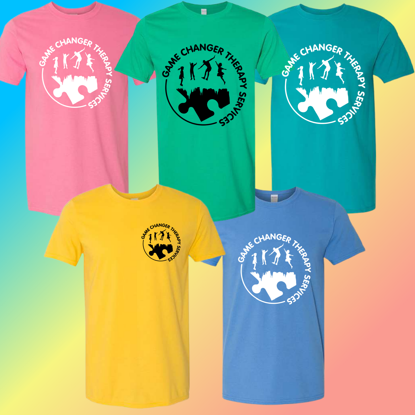 Game Changer Therapy Services - 100% Cotton - Gildan Softstyle Tee