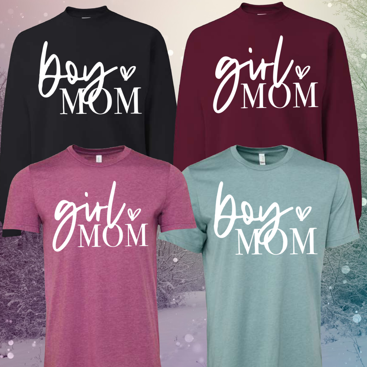 Tee Shirt Tuesday - Boy Mom/Girl Mom
