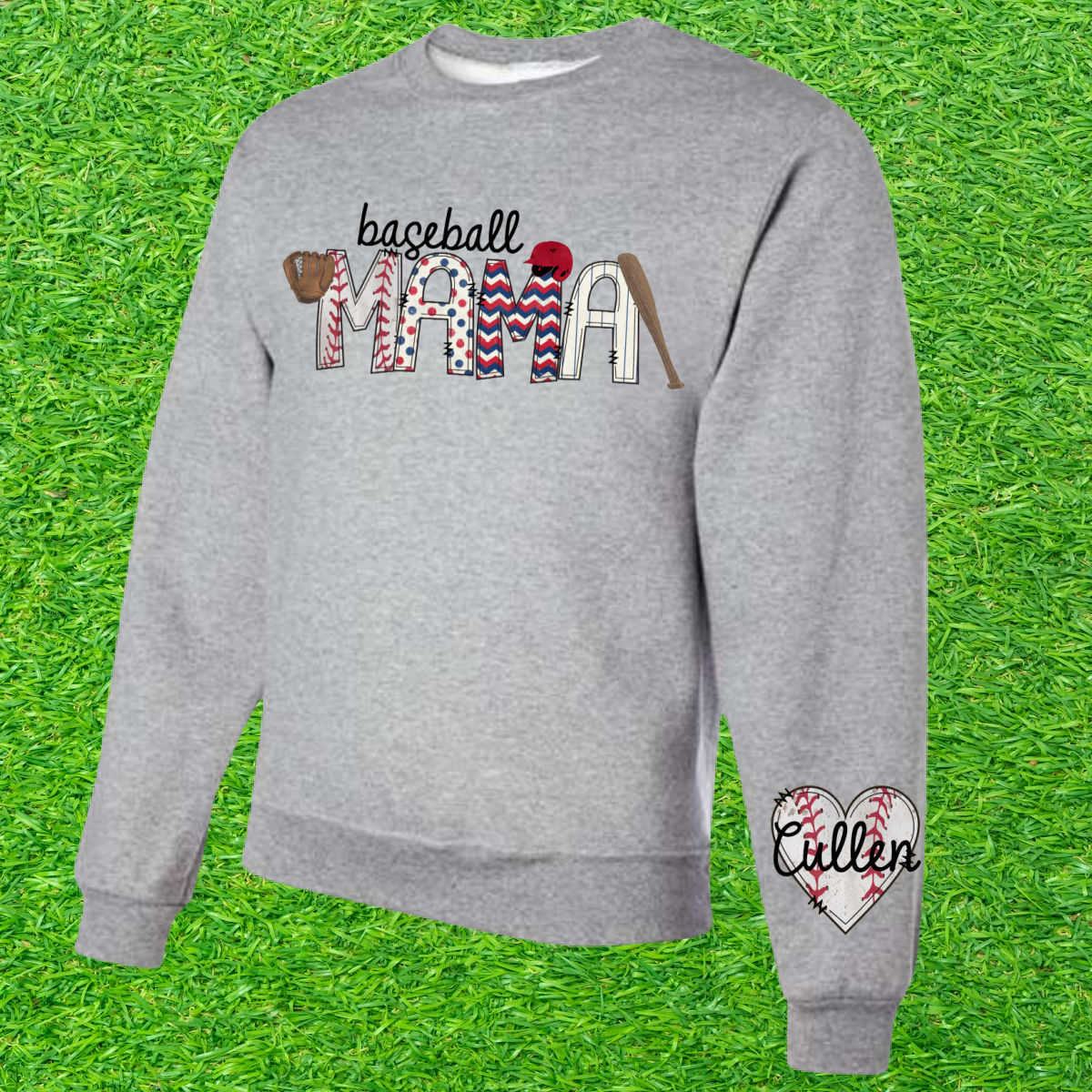 Personalized Baseball Hoodie Baseball Mom Hoodie Baseball 