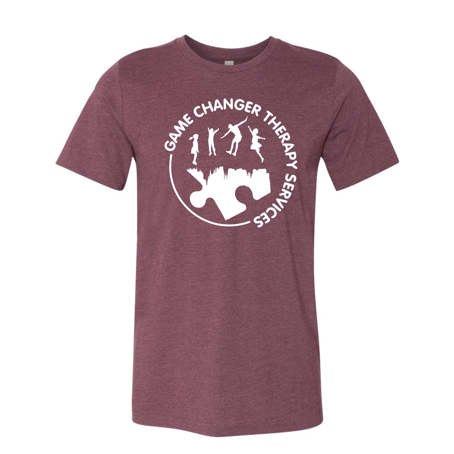 Game Changer Therapy Services Short Sleeve Tee - White Logo