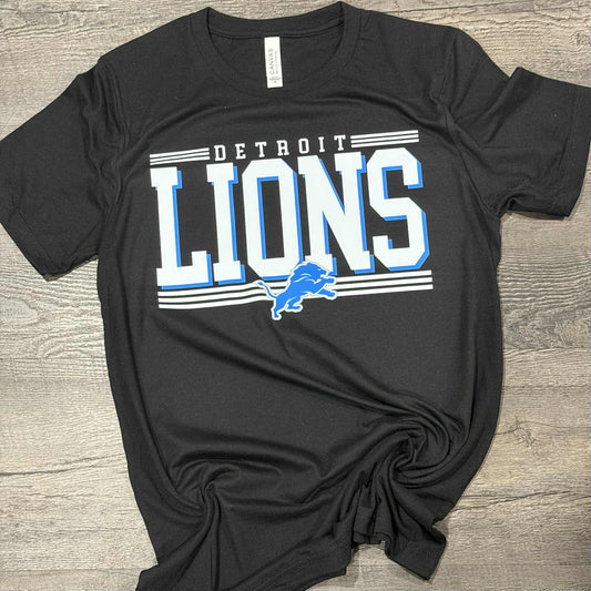 Ready To Ship - Detroit Football Offset Bella Tee