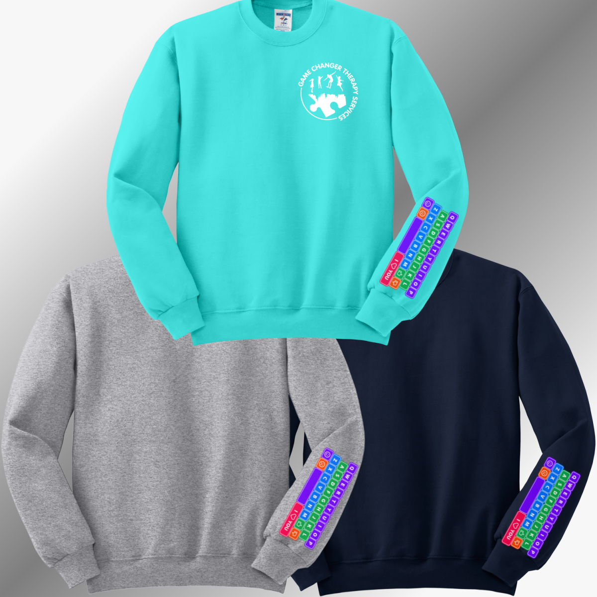 Game Changer Therapy Services -Keyboard Sweatshirt