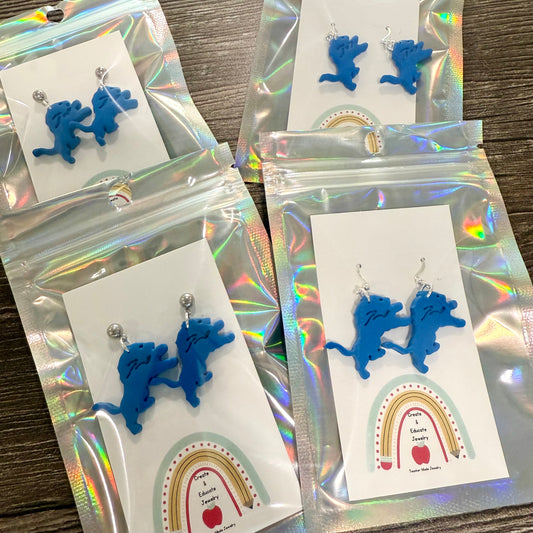 Detroit Football - Earrings
