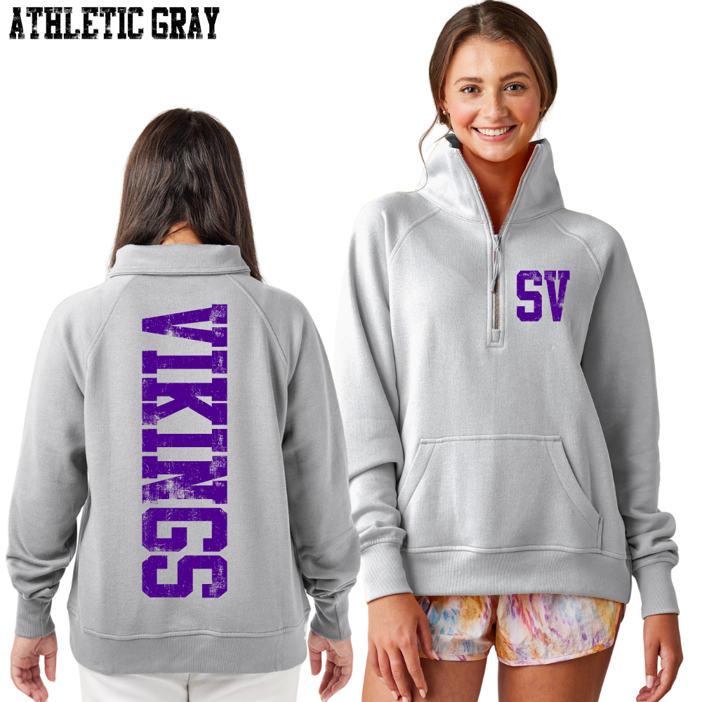 Spirit Wear - Boxy 1/4 Zip Crewneck (Youth & Adult)