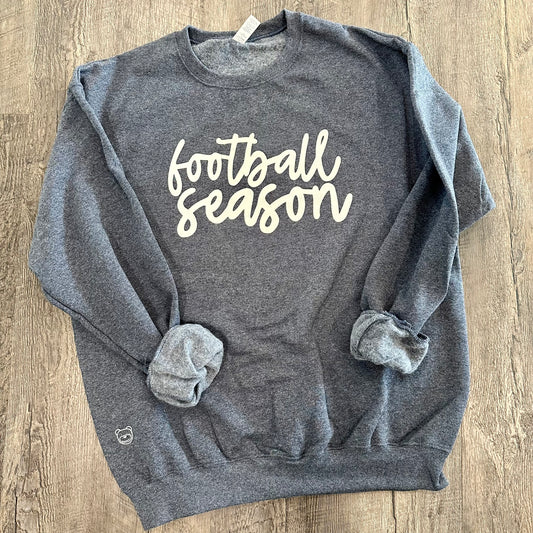 🐻 Fat Bear Friday - Football Season* (Vintage Navy Crewneck)