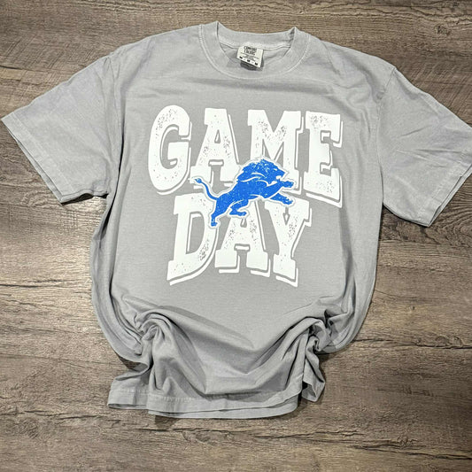 Ready To Ship - Detroit Football Game Day CC Tee