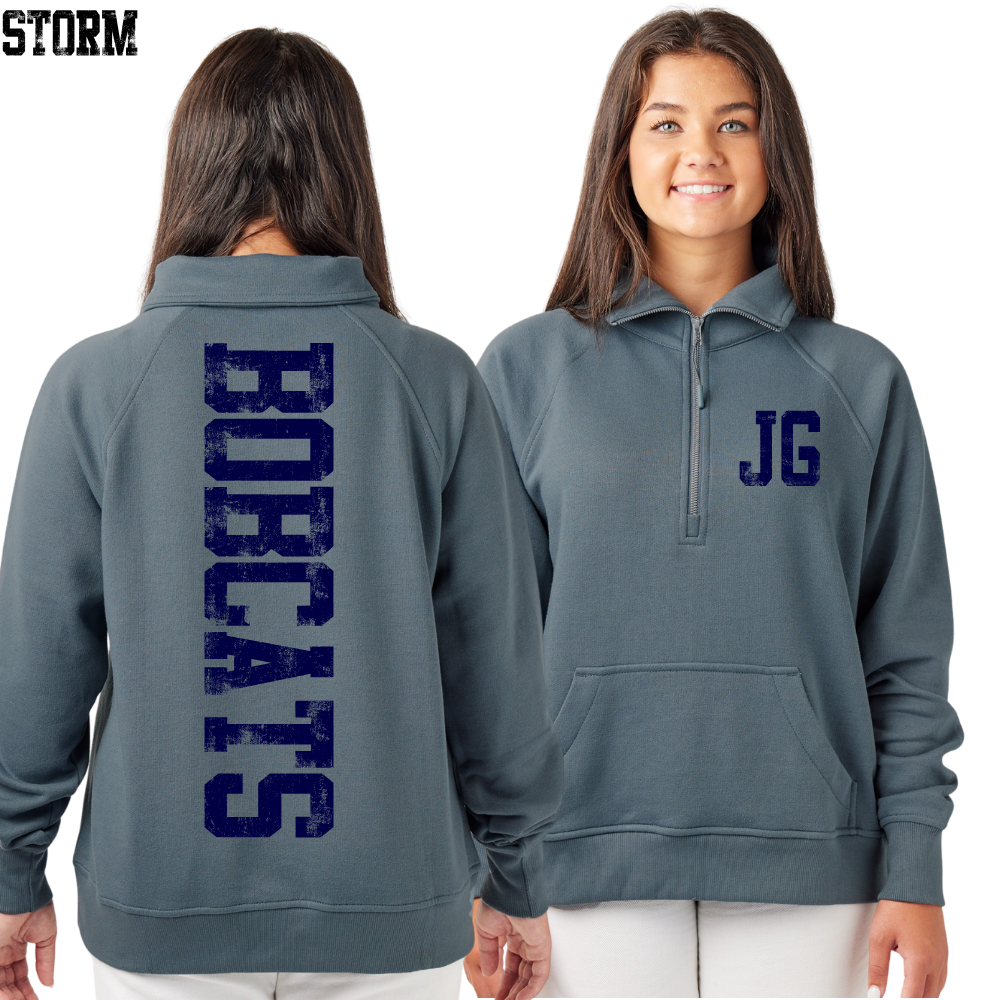 Spirit Wear - Boxy 1/4 Zip Crewneck (Youth & Adult)