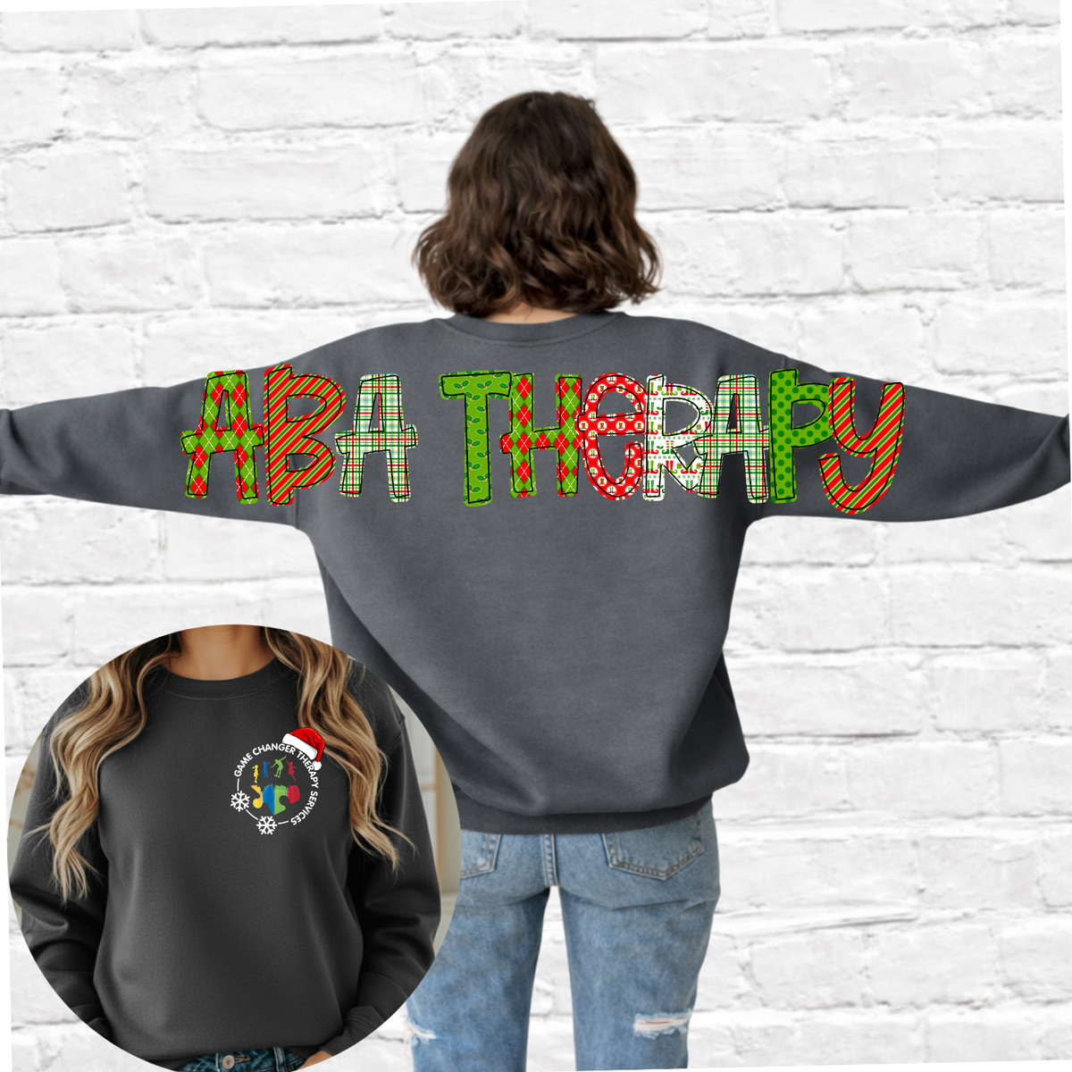 Game Changer Therapy Services - Christmas Crewnecks!