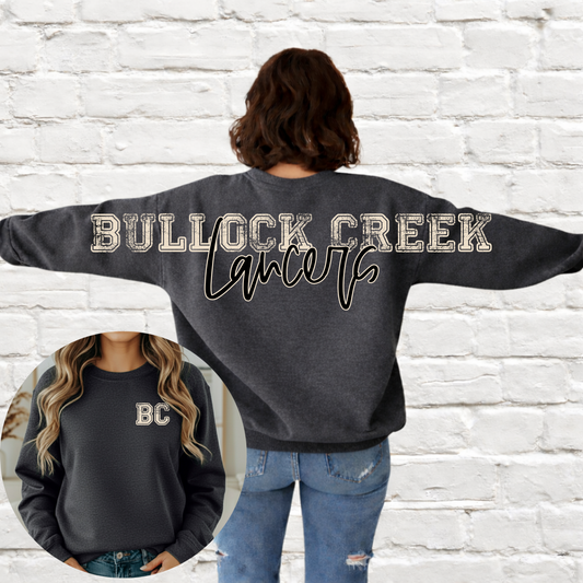 Bullock Creek Lancers - Big Across The Back Crewneck