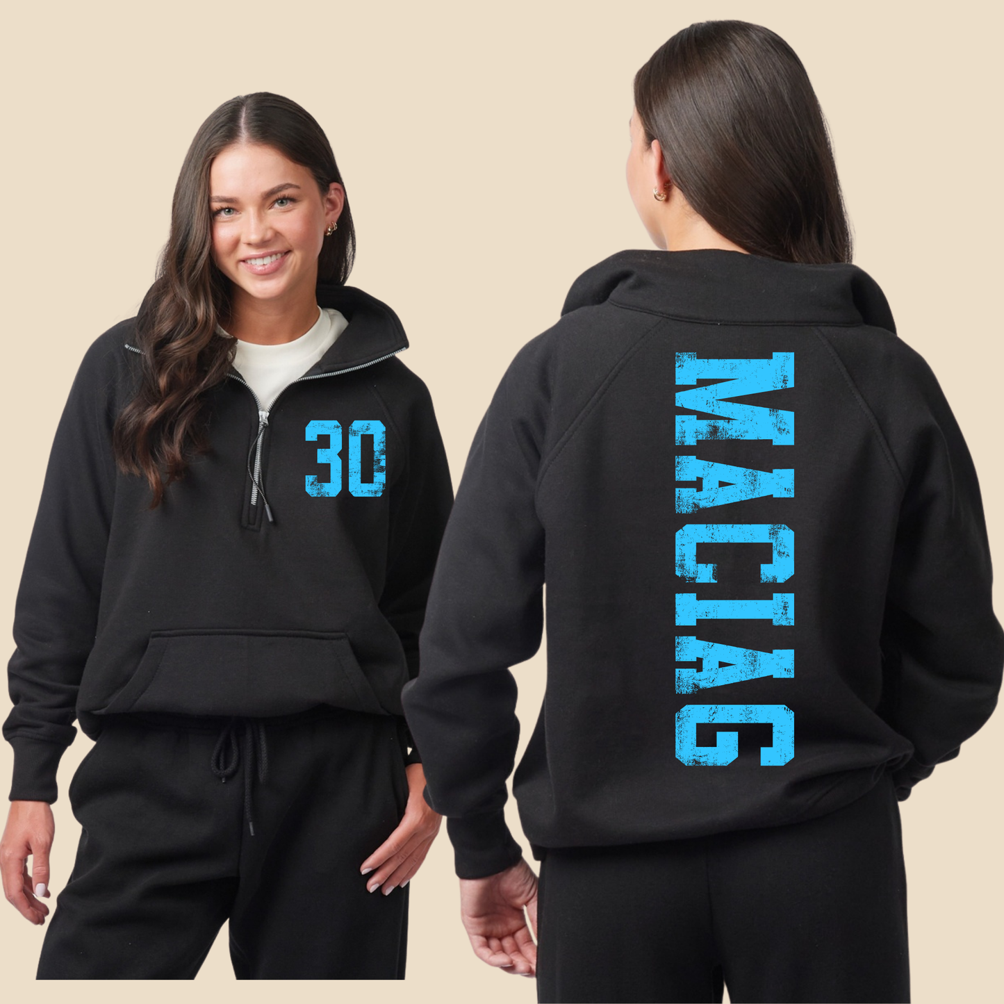 Garber Dukes - 1/4 Zip Crewneck (Youth & Adult)