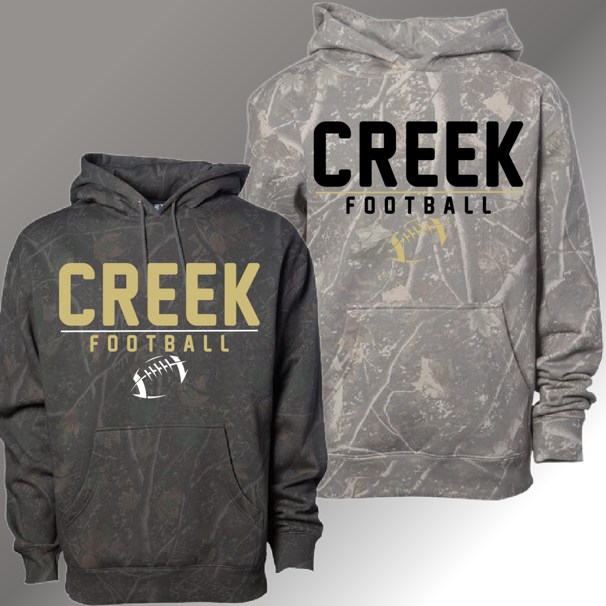 Bullock Creek -  Deadwood Camouflage Hoodie (Youth & Adult)