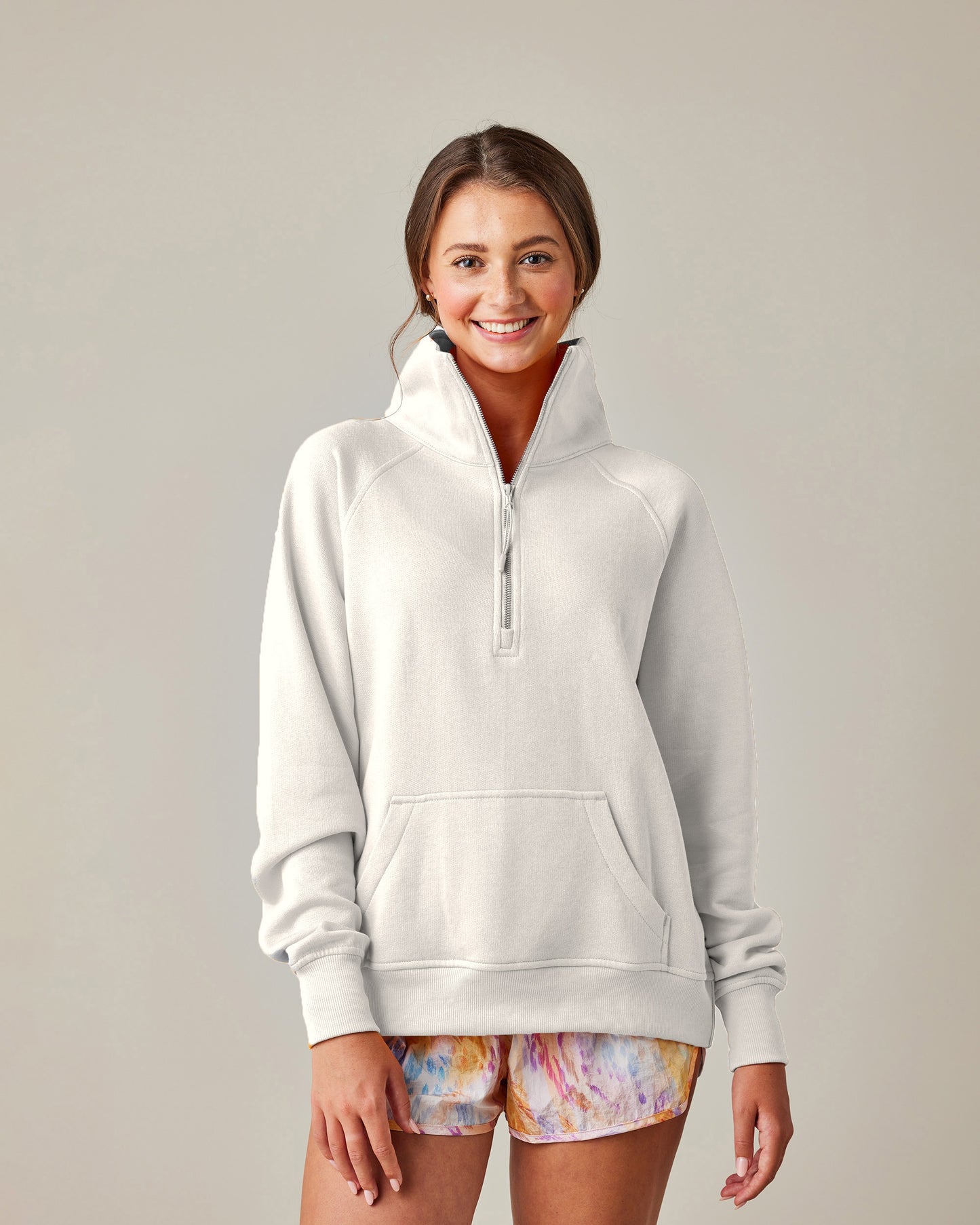 Bobcat Football - 1/4 Zip Crewneck (Youth & Adult)