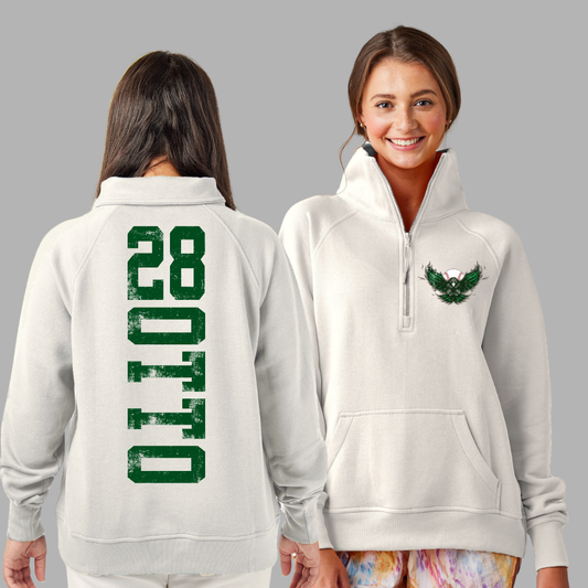 Freeland Firehawks Baseball - 1/4 Zip Crewneck (Youth & Adult)