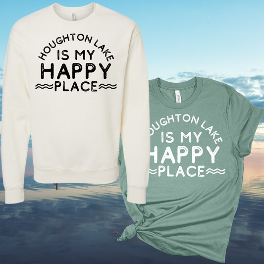 Lake Is My Happy Place (Customizable) - ADULT