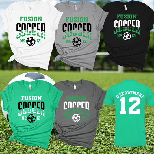 Fusion Soccer Tees - PREORDER ENDS 8/11