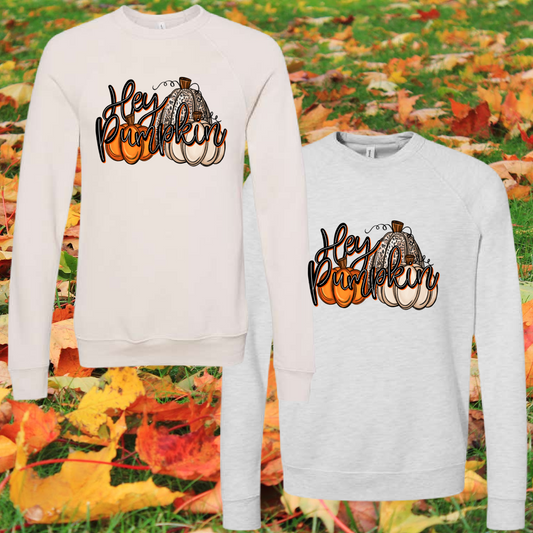 Hey Pumpkin Crewneck Sweatshirt