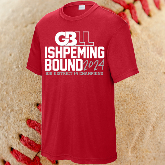 2024 GBLL 10U District Champs - Dri Fit Tees  (Youth & Adult)