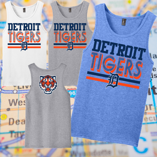 Detroit Baseball Retro - Unisex Tank