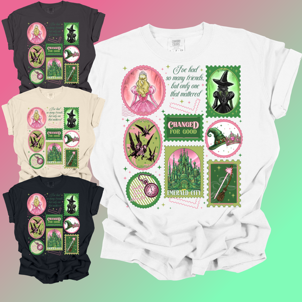 W!cked Stamps - Comfort Colors Tee (Adult)