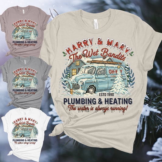 Wet Bandits Christmas - Bella Canvas Tee (Adult)