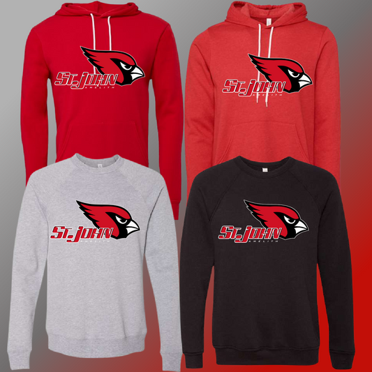 St. John Cardinals  - Logo Premium Sweatshirt