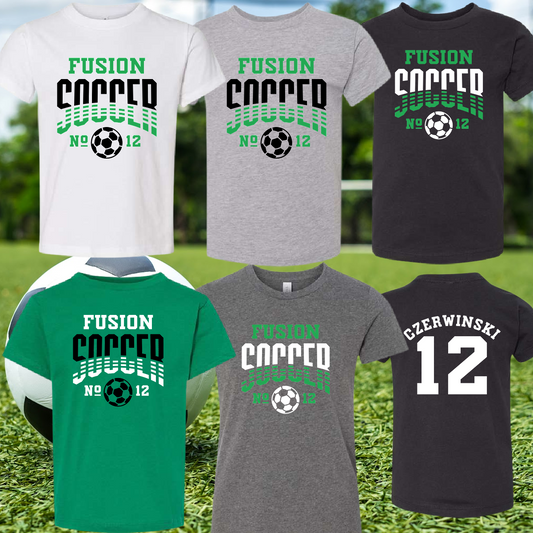 YOUTH Fusion Soccer Tees - PREORDER ENDS 8/11