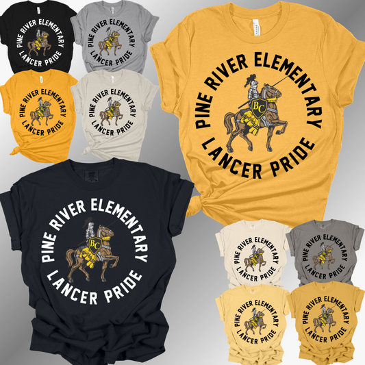 BC Pine River Lancers - Round Lancer Tee (Adult)