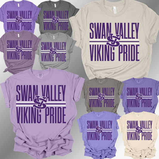 Swan Valley Vikings - School Name Tee (Adult)