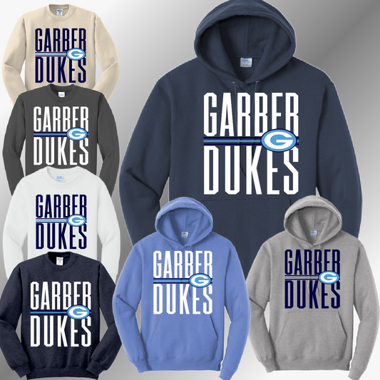Garber Dukes - School Name Basic Sweatshirt (Adult)