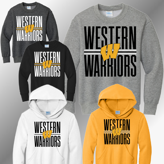 Western Warriors - School Name Sweatshirt (Youth)