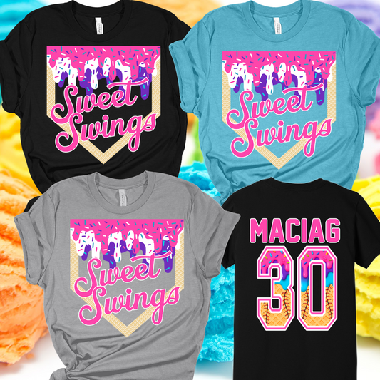 Sweet Swings/Fall Ball - Bella Tee