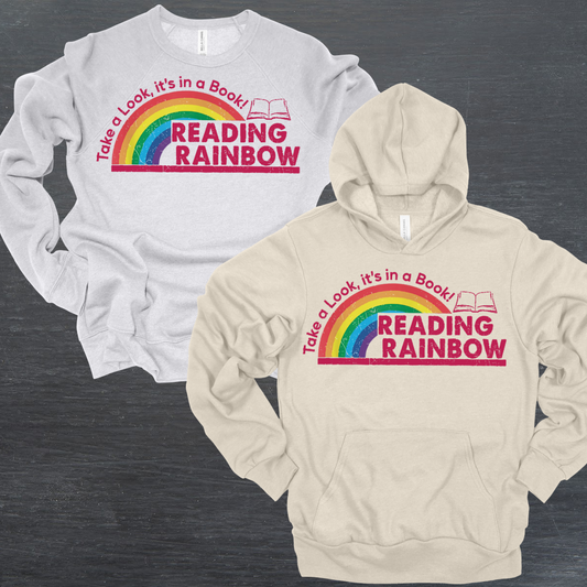 Reading Rainbow - Premium Sweatshirt (Adult)