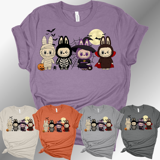 Spooky Halloween Dolls - Bella Canvas Tee (Adult)