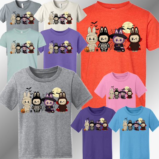 Spooky Halloween Dolls Tee (Youth)