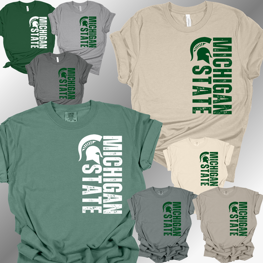 Spartans - Vertical Wording Tee