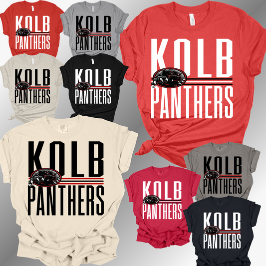 Kolb Panthers - School Name Tee (Adult)