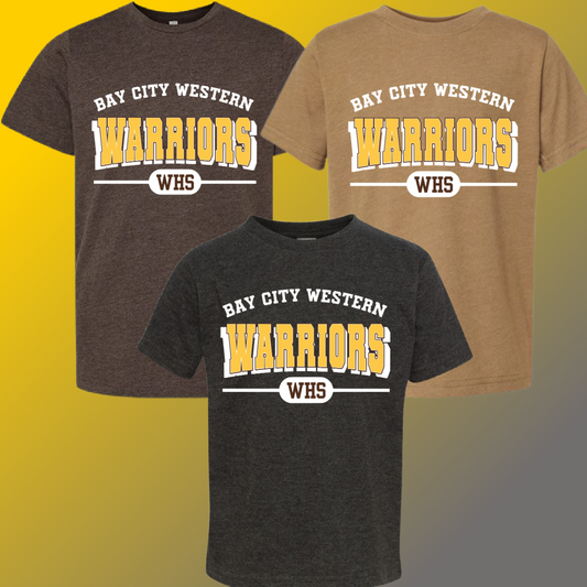 Western Warriors - Varsity Mascot Tee (Youth & Adult)
