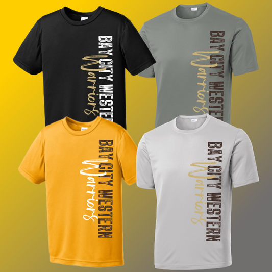 Western Warriors - Vertical Dri-Fit Tee (Youth & Adult)