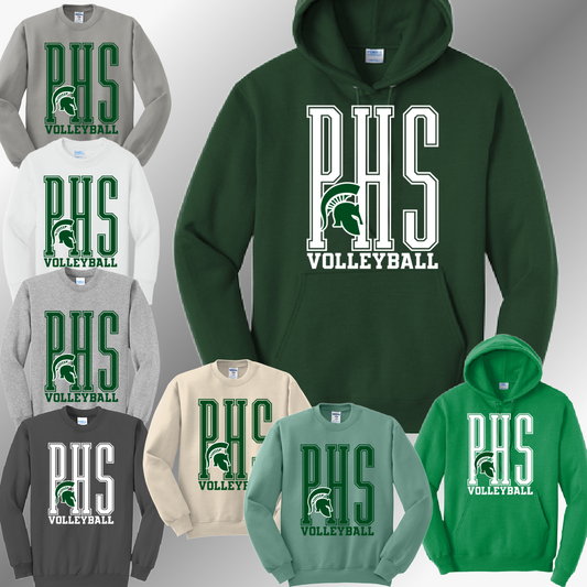 Pinconning Spartans - PHS HIGH SCHOOL YOU CHOOSE THE SPORT Basic Sweatshirt (Adult)