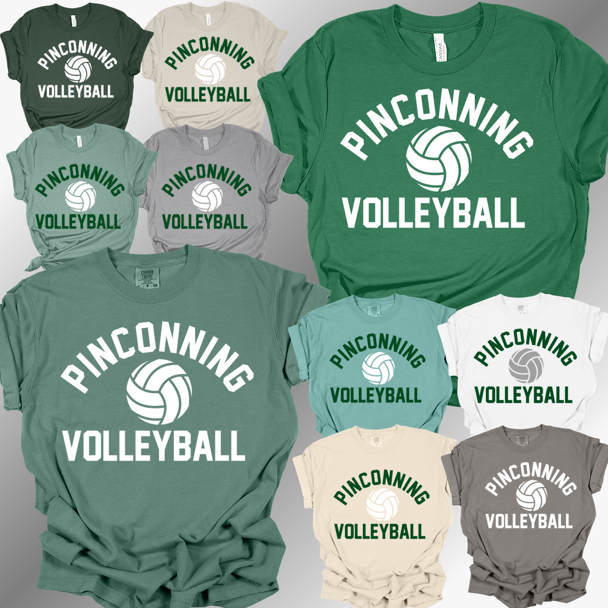 Pinconning Spartans - Arched YOU CHOOSE THE SPORT Tee (Adult)