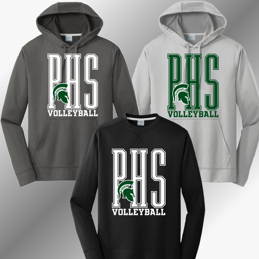 Pinconning Spartans - PHS HIGH SCHOOL YOU CHOOSE THE SPORT Performance Sweatshirt (Adult)